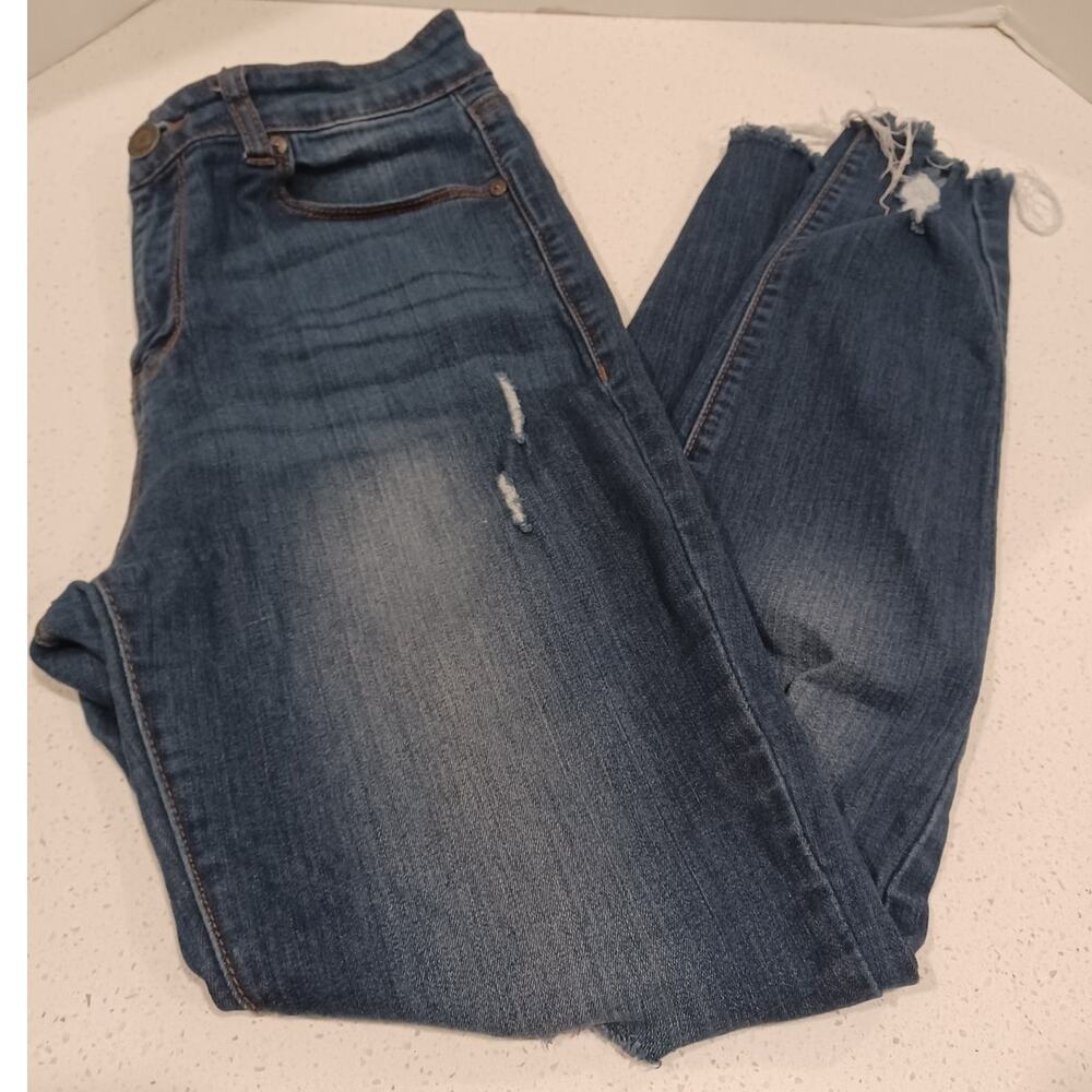 ENJEAN Women's Blue Jeans Pants Size 11